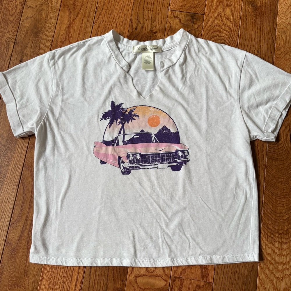 Youth in Revolt Cropped Tee